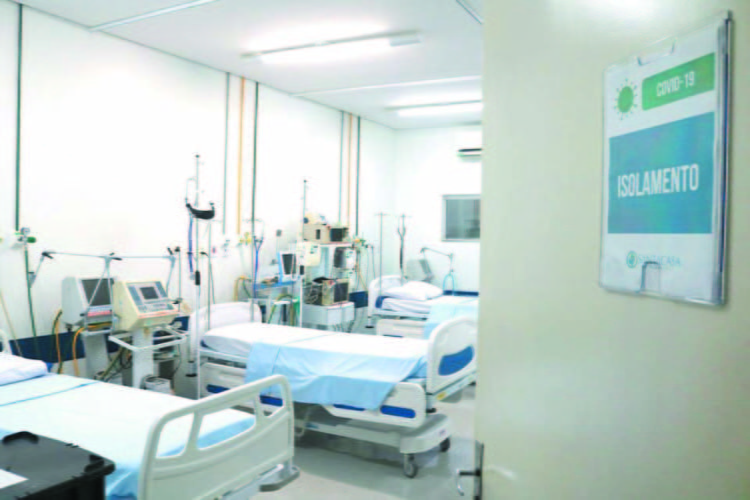 Santa Casa vai dobrar número de leitos de UTI na Ala Covid