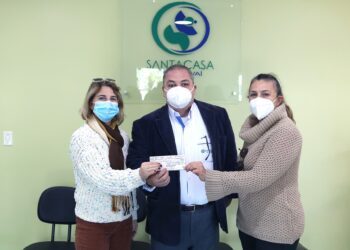 Subseção da ABO doa recursos financeiros para a Santa Casa