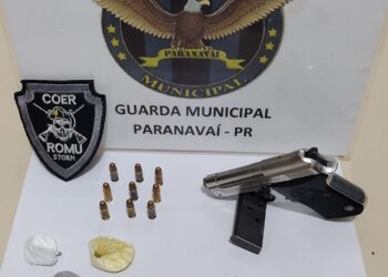 Preso pela Guarda Municipal tinha drogas e arma de fogo
