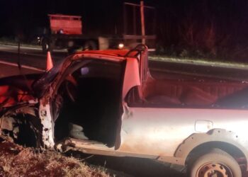 Motorista ferido em acidente envolvendo ambulância na BR-376