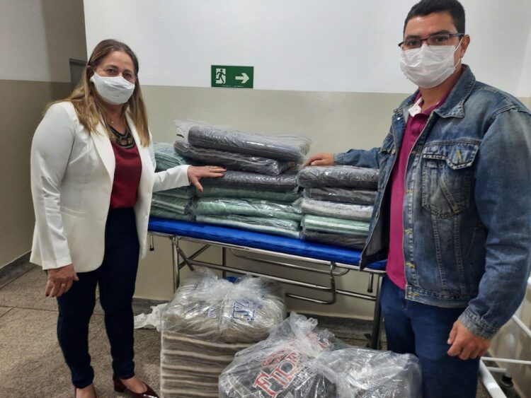 Saúde e Assistência Social adquirem cobertores para o Hospital Municipal de Marilena