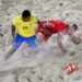 Brasil goleia e vai às quartas na  Copa do Mundo de Futebol de Areia