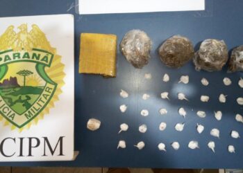 Polícia Militar apreende drogas em Marilena