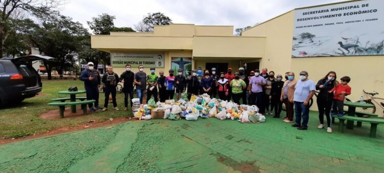 Pedalada Solidária de Querência do Norte foi um grande sucesso