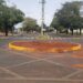 Município constrói rotatória no Jardim São Jorge