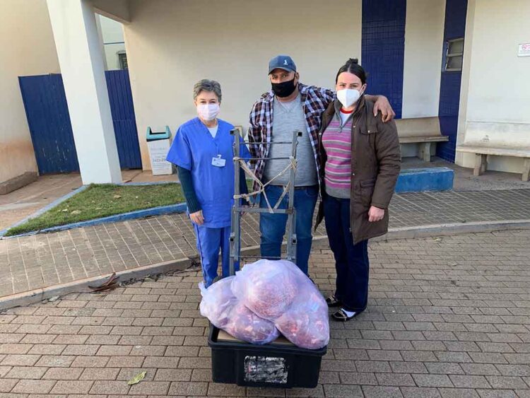 Açougue faz nova doação à Santa Casa de Paranavaí