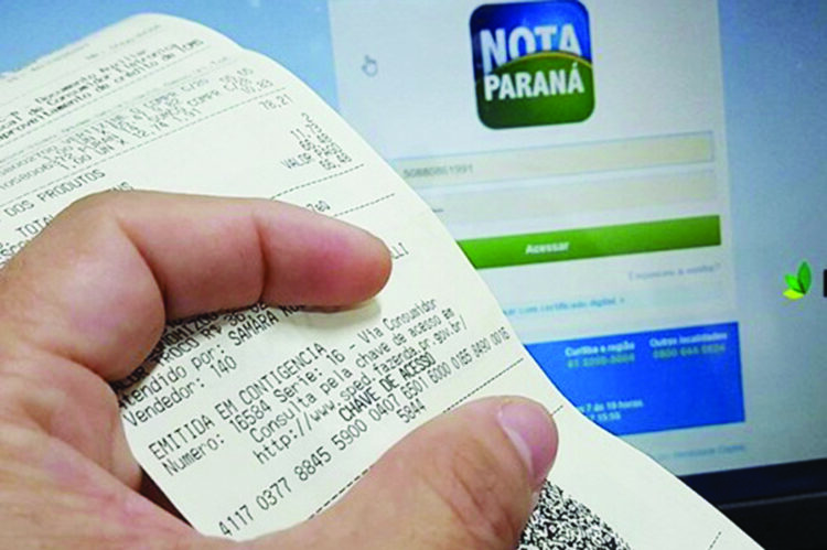 Nota Paraná libera R$ 24,4 milhões em  créditos e promove sorteio na segunda-feira