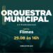 Orquestra Municipal fará sétimo concerto com transmissão ao vivo no próximo domingo