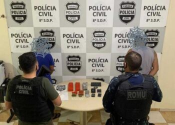 PC e GM prendem dois homens por tráfico de drogas na área central de Paranavaí