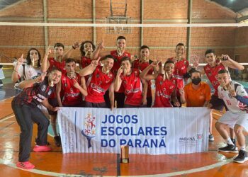 Equipe de Tamboara é campeã dos Jogos Escolares do Paraná