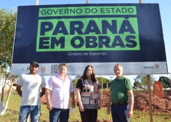 Construção do novo Ginásio de Esportes está a todo vapor