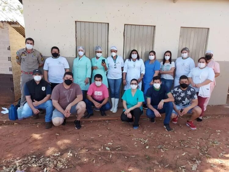 Posto de Brigada Comunitária realiza instrução aos funcionários do Hospital Municipal