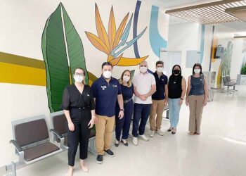 Equipe de Terra Rica visita Hospital do Câncer de Londrina
