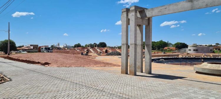 Obras do Parque Urbano continuam em andamento