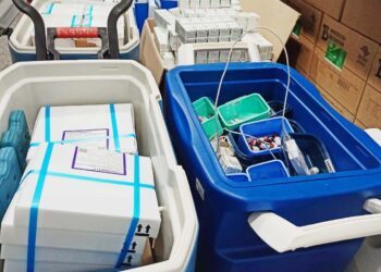 Queda de energia durante temporal deixa 24,4 mil  doses de vacina contra Covid-19 sob suspeita