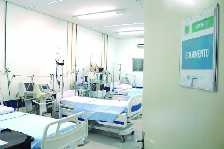 Santa Casa registra mais uma morte de paciente internado na Ala Covid