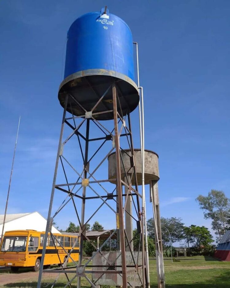 Prefeitura instala nova caixa d’agua