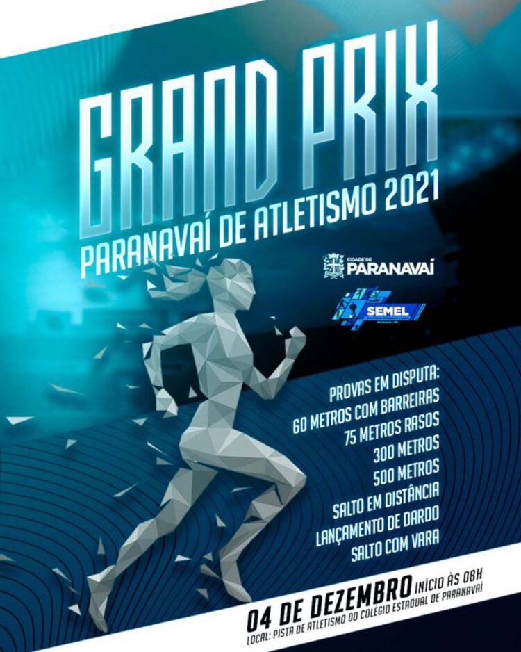 Grand Prix de Atletismo vai reunir grandes atletas de Paranavaí