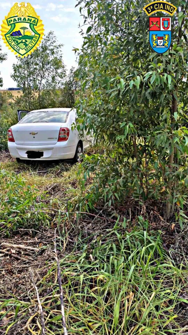 Polícia Militar recupera veículo roubado