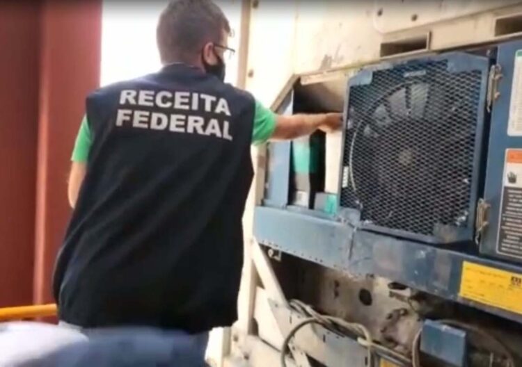 Receita Federal apreende 33 kg de cocaína no Porto de Paranaguá