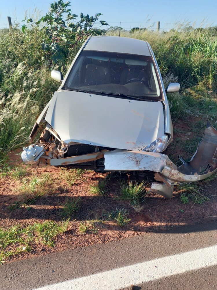 PRE registra acidente com vítimas na PR-557 entre Diamante do Norte e Terra Rica