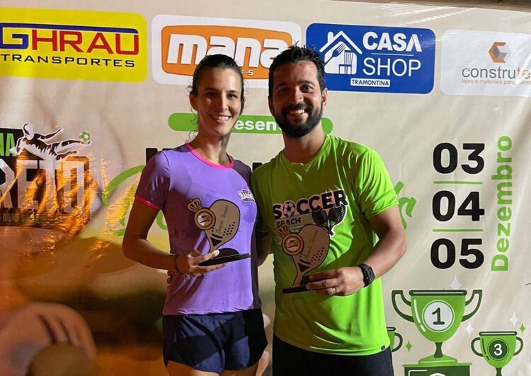 Noventa duplas participam de Torneio de Beach Tennis em Paranavaí