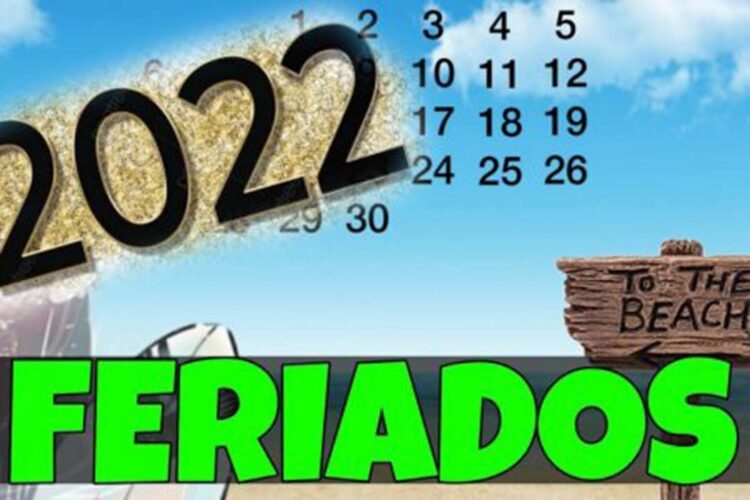 Ano de 2022 terá apenas um feriado nacional prolongado