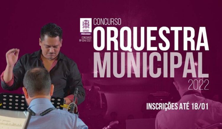 Fundação Cultural abre Concurso para seleção de músicos para integrar Orquestra Municipal