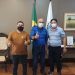 Prefeito e vice estão em Curitiba pleiteando novos recursos para o município
