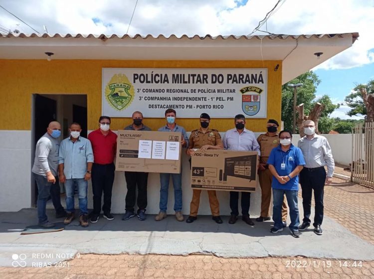 Porto Rico ganha mais dois televisores para o monitoramento da cidade