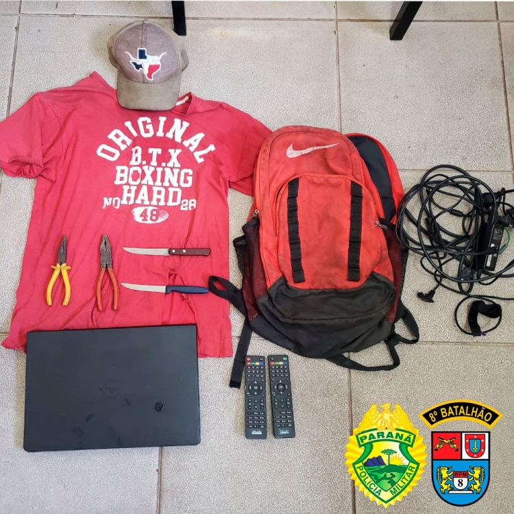 Homem invade residência, ameaça moradores e é preso pela PM