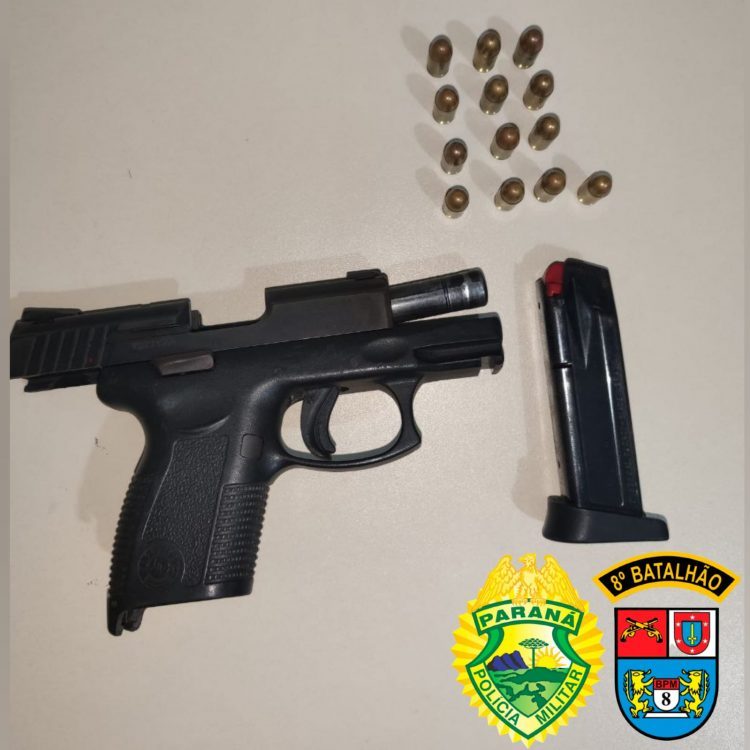 Homem com arma de fogo é preso em Paraíso do Norte