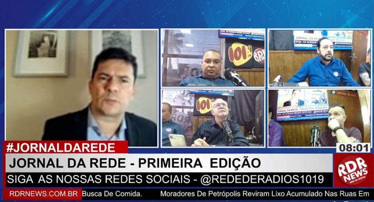 Em entrevistas para a Rede de Rádios,  Sérgio Moro promete reformas para o País