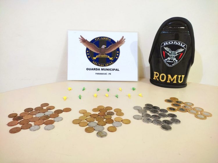 Guarda Municipal de Paranavaí apreende 13 pedras de crack