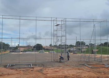 Iniciada a construção da Arena Meu Campinho ao lado do Parque Urbano