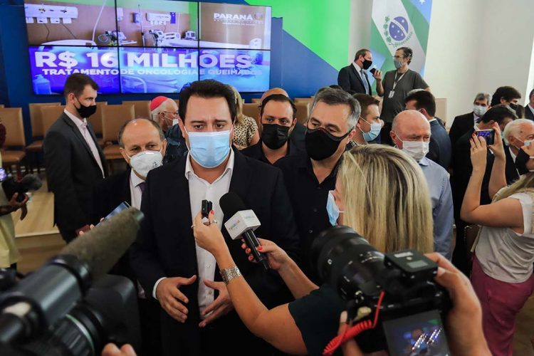 Governador confirma R$ 16 milhões para procedimentos em hospitais do Paraná