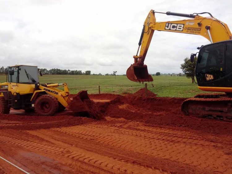 Iniciada a recuperação da estrada de acesso à Fazenda da Mata