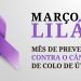 Março Lilás reforça a necessidade da prevenção do câncer de colo de útero