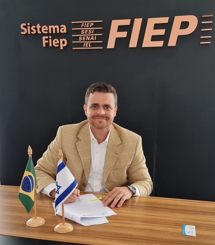 FIEP e CCPRI assinam acordo para atrair  investimentos e tecnologia de Israel