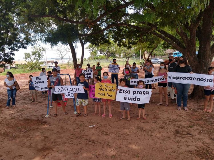 MPPR aciona município para que suspenda as obras de instalação de um ponto de coleta de resíduos sólidos em área verde