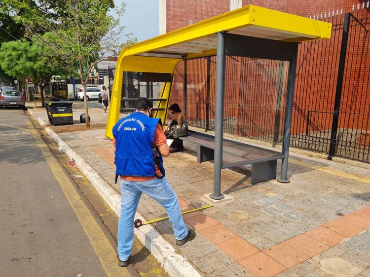 Crea-PR faz fiscalizações de acessibilidade em parceria com o MP