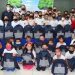 Alunos da rede municipal ganham mochilas escolares