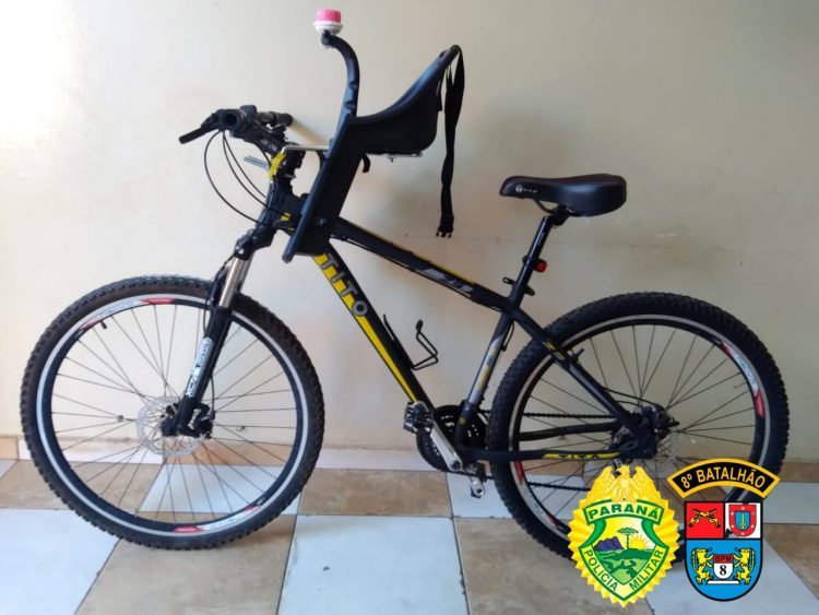 Bicicleta furtada na segunda-feira é encontrada em construção civil no Jardim Ouro Branco