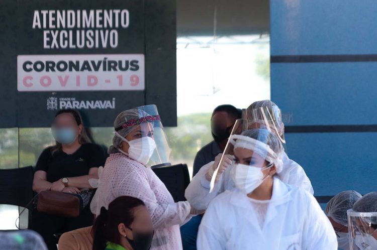 Paranavaí confirma 90 novos casos de Covid-19 em 36 horas