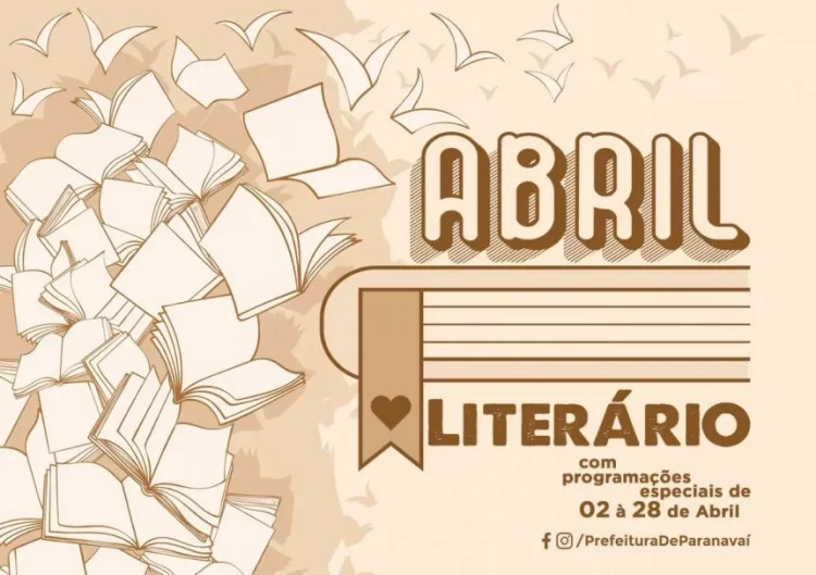 “Abril Literário” terá programação completa para marcar o mês do livro