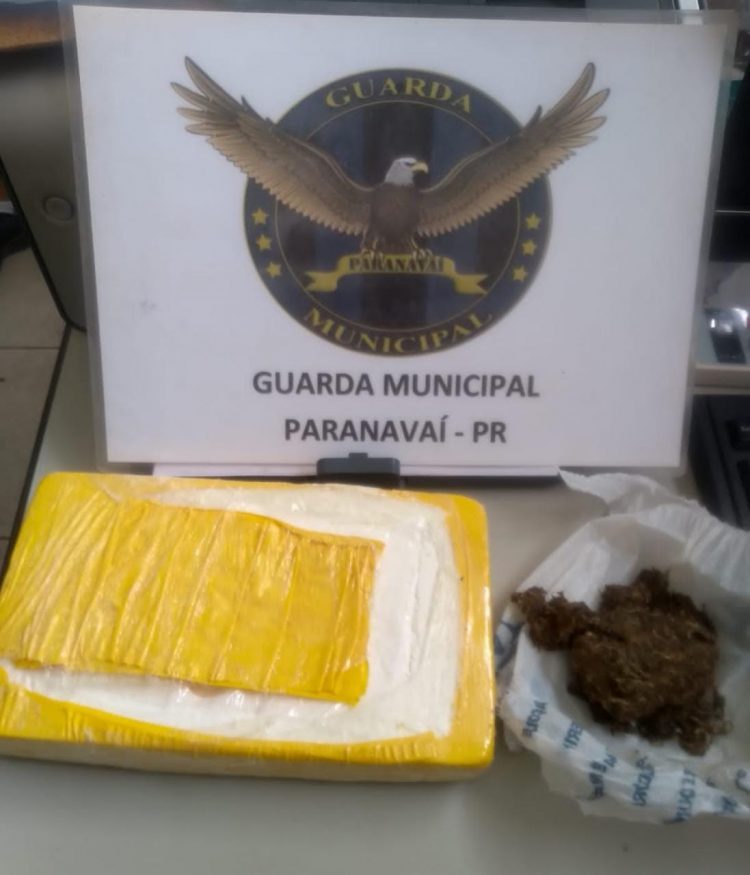 Três jovens são presos com maconha  e quase 1kg de cocaína em Paranavaí
