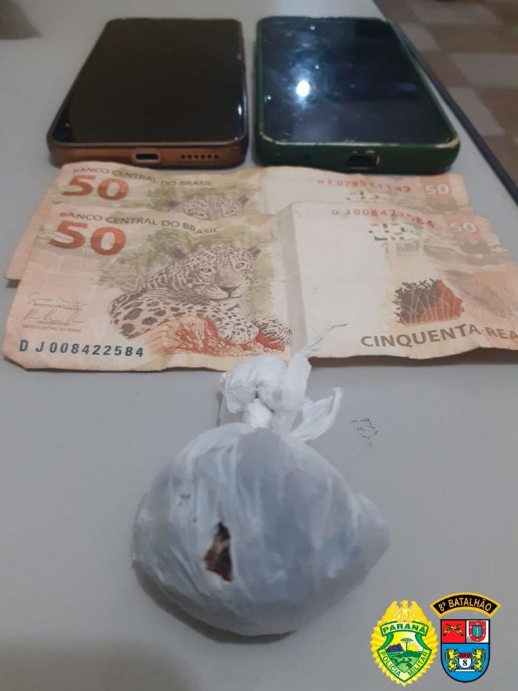 Jovens são apreendidos por suspeita de tráfico de drogas em Paranavaí