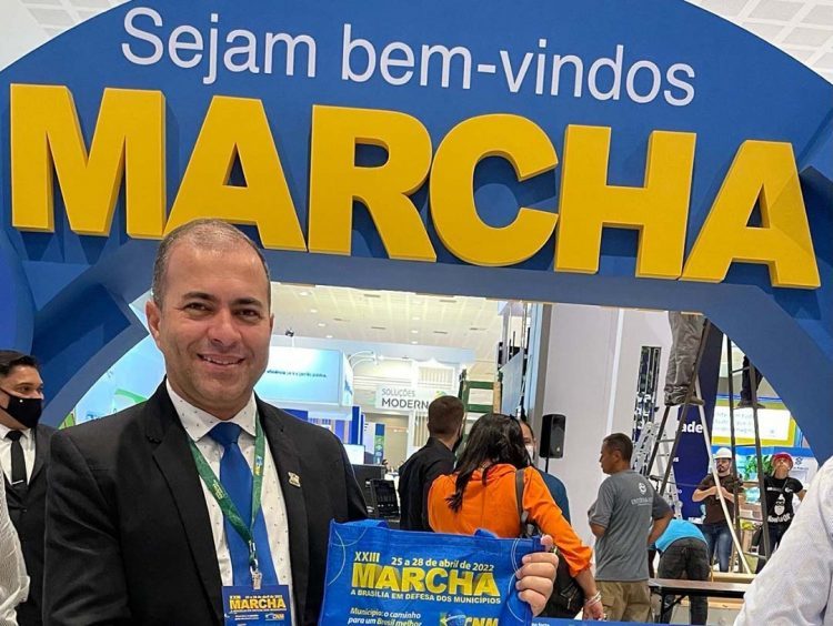 Prefeito Eliel Correa participa da 23ª Marcha a Brasília em Defesa dos Municípios