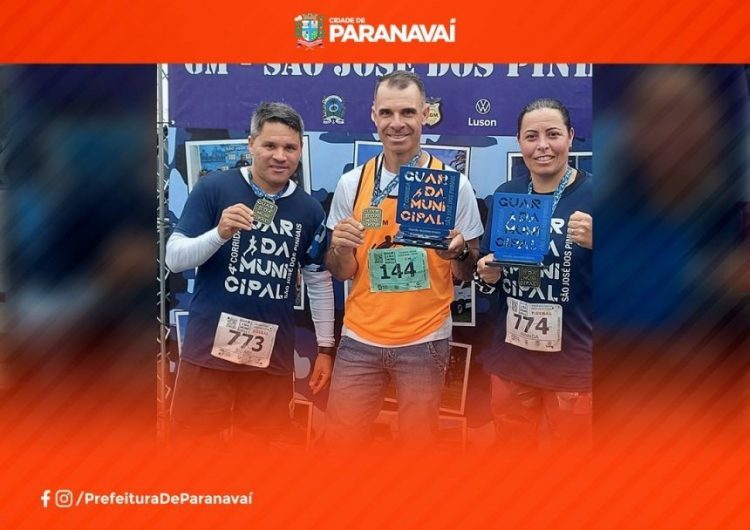 Paranavaí termina em 1º lugar na 4ª corrida da Guarda Municipal de São José dos Pinhais