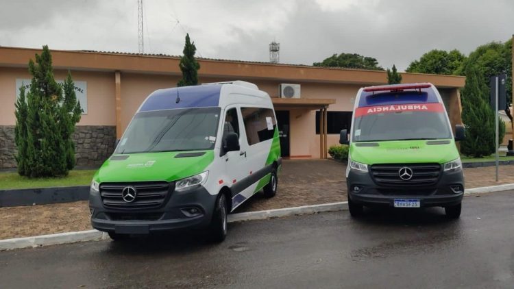 Município recebeu mais uma ambulância  e outra Van para atender a população